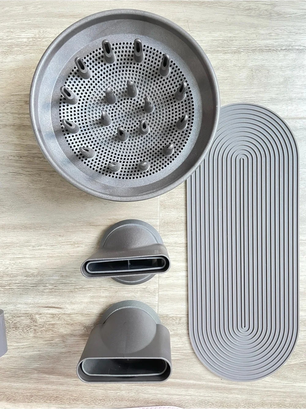 Dyson Hair Dryer with Travel Case - Silver/white
